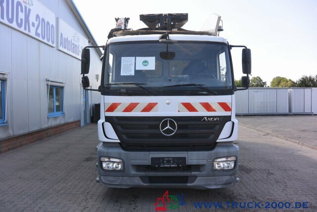 Camión de basura para transporte de basura Mercedes-Benz Axor 2529 Faun Überkopf Frontlader 25 m³ 1.Hand: foto 4