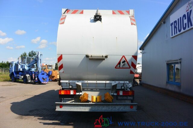 Camión de basura para transporte de basura Mercedes-Benz Axor 2529 Faun Überkopf Frontlader 25 m³ 1.Hand: foto 5