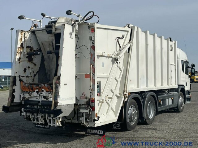 Camión de basura para transporte de basura Scania P320 Haller 21m³ Schüttung C-Trace Ident.4 Sitze: foto 13