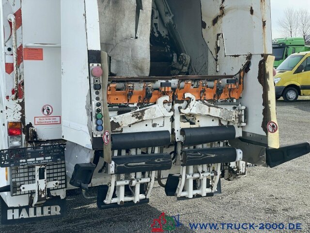 Camión de basura para transporte de basura Scania P320 Haller 21m³ Schüttung C-Trace Ident.4 Sitze: foto 3