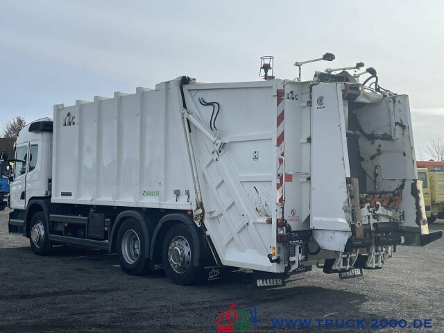 Camión de basura para transporte de basura Scania P320 Haller 21m³ Schüttung C-Trace Ident.4 Sitze: foto 9