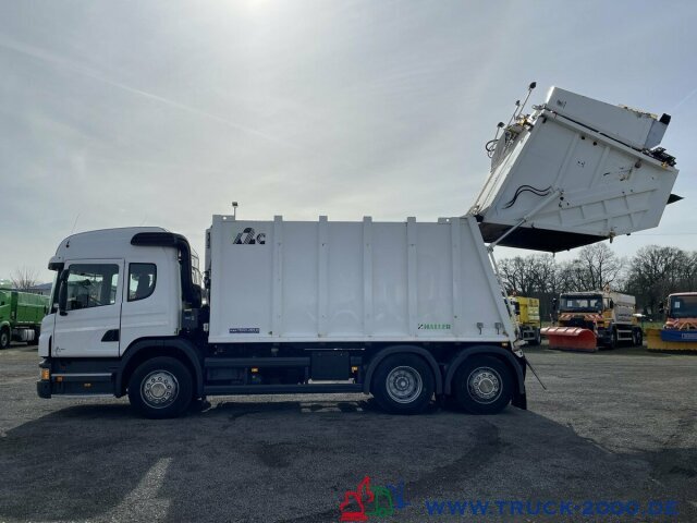 Camión de basura para transporte de basura Scania P320 Haller 21m³ Schüttung C-Trace Ident.4 Sitze: foto 10