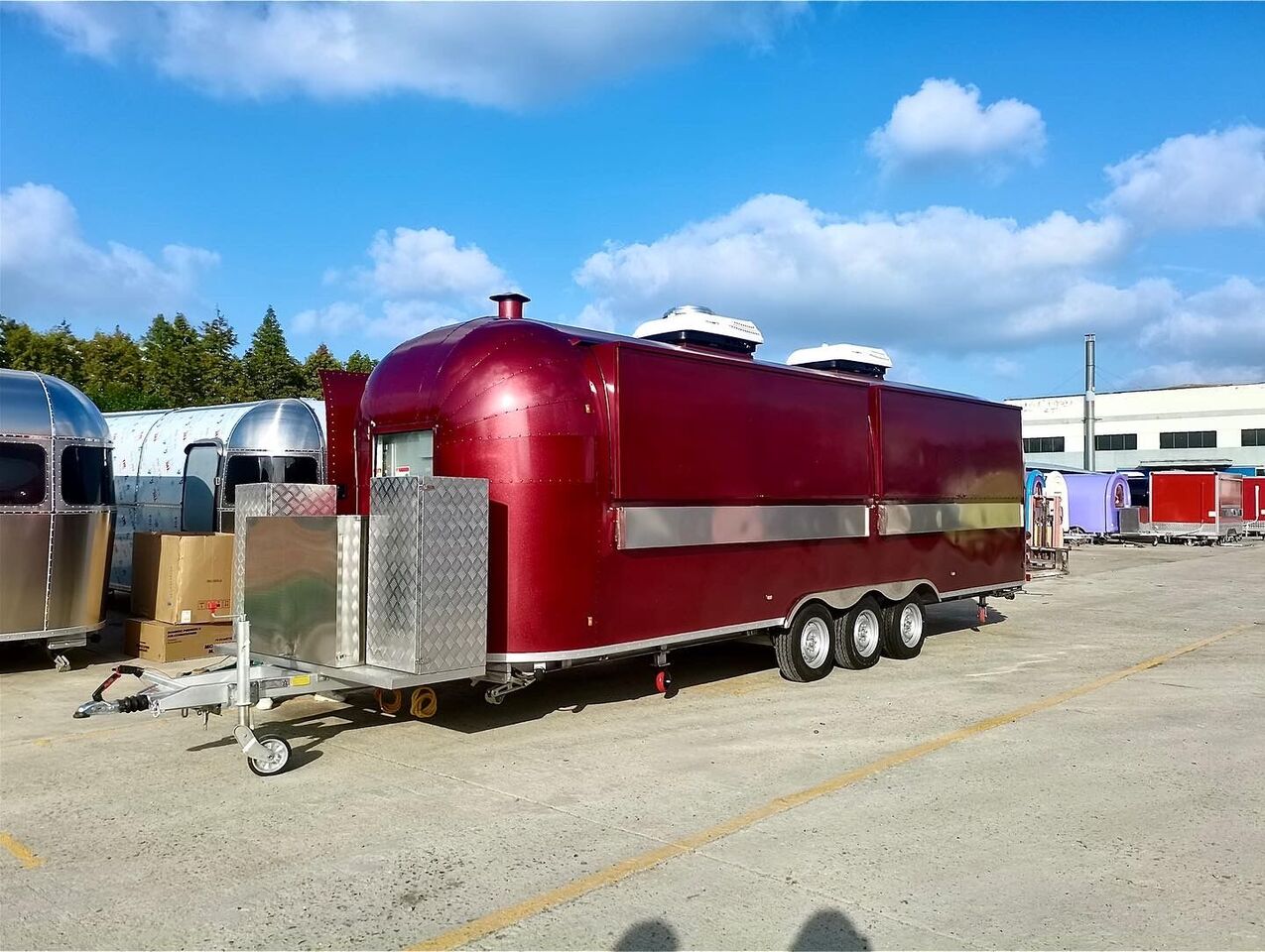 ERZODA Airstream trailer | pizza trailer | coffee trailer | food truck - Remolque venta ambulante: foto 5