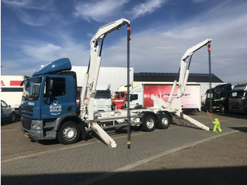 DAF 85.360 SIDELOADER - Camión portacontenedor de cadenas: foto 1