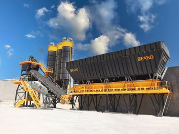 FABO COMPACT-160 CONCRETE PLANT | CONVEYOR TYPE | Ready in Stock - Planta de hormigón: foto 1