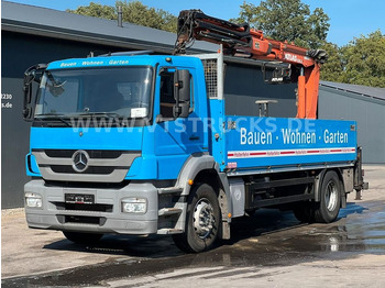 Mercedes-Benz Axor 1829 Euro 54x2 Pritsche mit Atlas-Ladekran - Camión caja abierta: foto 1