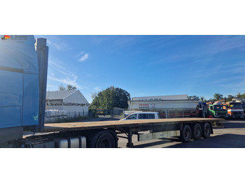 Krone SD Plateau mit Steckrungensicken - Semirremolque plataforma/ Caja abierta: foto 1