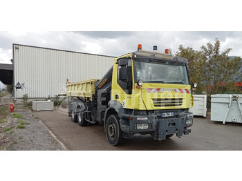 Iveco 6X4 grue tri-benne Crane Truck - Camión grúa: foto 1
