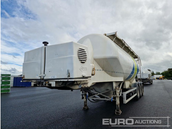 Feldbinder Tri Axle Cement Trailer, BPW Axles - Semirremolque cisterna: foto 1