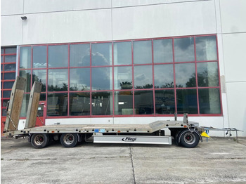 Remolque góndola rebajadas para transporte de equipos pesados Fliegl DTS 300  3 Achs Tiefladeranhänger: foto 3