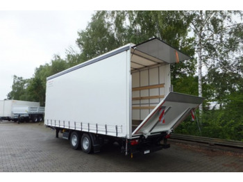 Remolque con toldo nuevo Möslein TPS 11 DL 7,30  neuer Planenanhänger, Ladebordwand + Durchladbar: foto 2