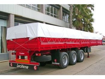 Semirremolque plataforma/ Caja abierta nuevo LECINENA New: foto 1