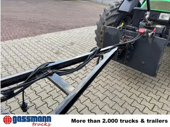 Remolque multilift/ Portacontenedores de cadenas Hüffermann HSA 18.70 Schlittenabroller: foto 3