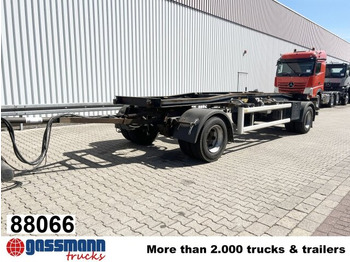 Remolque multilift/ Portacontenedores de cadenas HÜFFERMANN