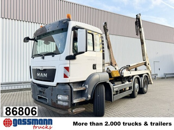 Camión portacontenedor de cadenas MAN TGS 26.400