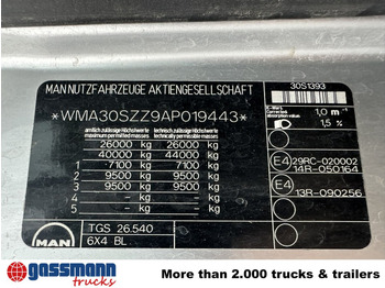 Camión volquete MAN TGS 26.540 6x4 BL, Bordmatik, Retarder, Meiller: foto 5
