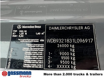 Camión chasis Mercedes-Benz Actros 3346 AK 6x6: foto 3