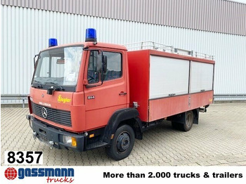 Camión caja cerrada MERCEDES-BENZ LK 814