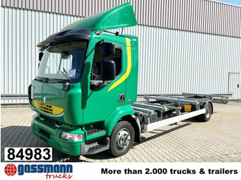 Camión portacontenedore/ Intercambiable RENAULT Midlum 220
