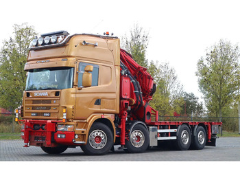Camión grúa SCANIA R164