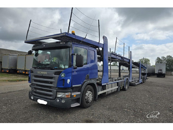 Camión portavehículos SCANIA P 380