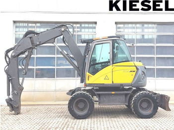 Excavadora de ruedas MECALAC