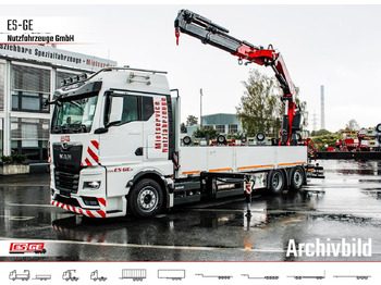Camión caja abierta MAN TGX 26.480