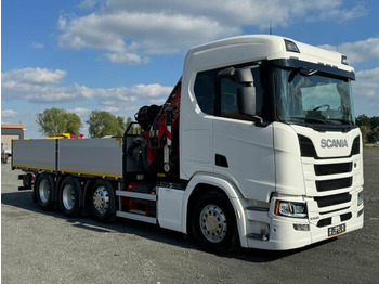 Camión grúa SCANIA R