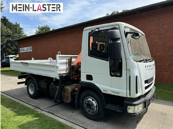 Volquete furgoneta Iveco ML75E16 3 S-Kipper Kran PK  9,4m-550 kg Greifer: foto 4