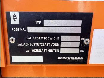 Semirremolque lona Ackermann PS-F 5.3/13.5 EZG SPS PS-F 5.3/13.5 EZG SPS, Edscha-Verdeck, Lenkachse: foto 5 Semirremolque lona Ackermann PS-F 5.3/13.5 EZG SPS PS-F 5.3/13.5 EZG SPS, Edscha-Verdeck, Lenkachse: foto 5
