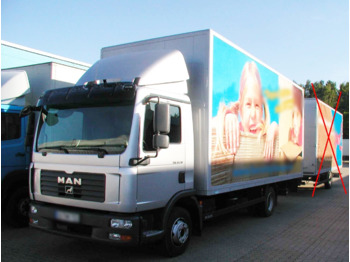 Camión caja cerrada MAN TGL 8.210 4X2 BL, MOTORSCHADEN! TGL 8.210 4X2 BL mit LBW MBB, MOTORSCHADEN!: foto 2