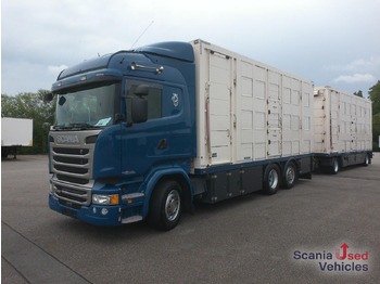Camión para caballos SCANIA R 450