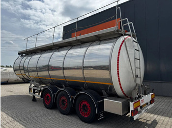 Semirremolque cisterna Indox 37.500L / 1-COMP /4-BAFFELS, ADR, L4BH, INOX, NL, APK/ADR till 10/2025, new SAF axles, ALCOA: foto 3 Semirremolque cisterna Indox 37.500L / 1-COMP /4-BAFFELS, ADR, L4BH, INOX, NL, APK/ADR till 10/2025, new SAF axles, ALCOA: foto 3