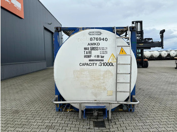 Tanque de almacenamiento Van Hool 20FT SWAPBODY 30.900L, UN PORTABLE T11, 5Y inspection: 05-2028: foto 2