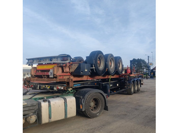 Semirremolque portacontenedore/ Intercambiable ASCA