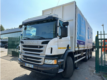 Camión grúa Scania P410 8x4 TRIDEM + CRANE HIAB 244 EP-4 HIDUO - RETARDER - LIFT + STEERING AXLE - *327.000km* - RADIO: foto 4
