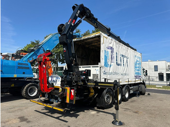 Camión grúa Scania P410 8x4 TRIDEM + CRANE HIAB 244 EP-4 HIDUO - RETARDER - LIFT + STEERING AXLE - *327.000km* - RADIO: foto 5