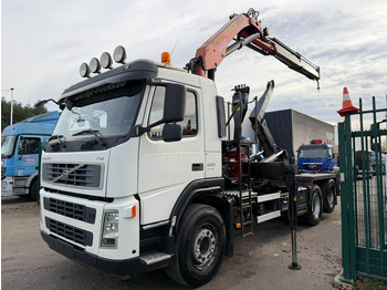 Camión multibasculante, Camión grúa Volvo FM 400 6x2 HOOKLIFT + CRANE PALFINGER PK 15500 B (2x) - 5/6 F - MANUAL - EURO 4 - BE TRUCK: foto 2 Camión multibasculante, Camión grúa Volvo FM 400 6x2 HOOKLIFT + CRANE PALFINGER PK 15500 B (2x) - 5/6 F - MANUAL - EURO 4 - BE TRUCK: foto 2