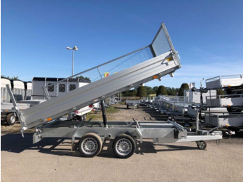 Remolque volquete nuevo HUMBAUR HTK 3500.37 Gitter Dreiseitenkipper: foto 2