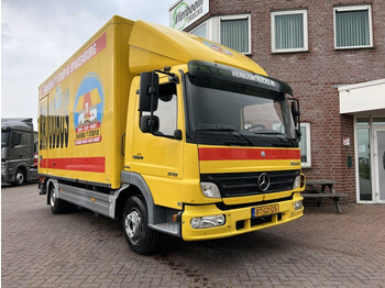 Camión caja cerrada Mercedes-Benz Atego 918 ATEGO 918 KOFFER MIT LADEBORDWAND KLIMA AHK HOLLAND TRUCK: foto 1