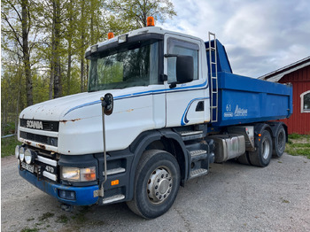 Camión caja abierta SCANIA 114