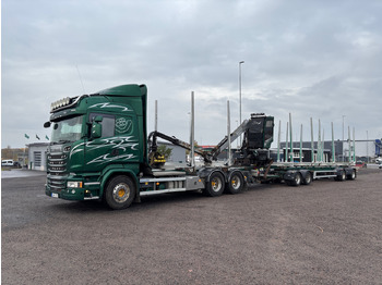 Camión forestal SCANIA R 580