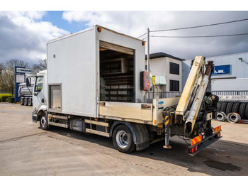 Camión caja abierta, Camión grúa Renault MIDULM 220 DCI - PAFLINGER PK 6001: foto 5