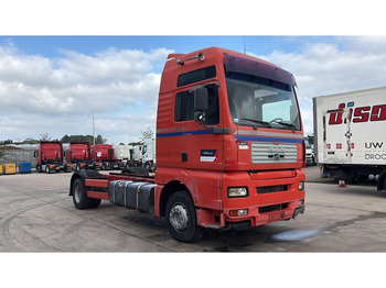 Camión chasis MAN TGA 18.410 (POMPE MANUELLE / MANUAL PUMP / BOITE MANUELLE / MANUAL GEARBOX): foto 3 Camión chasis MAN TGA 18.410 (POMPE MANUELLE / MANUAL PUMP / BOITE MANUELLE / MANUAL GEARBOX): foto 3