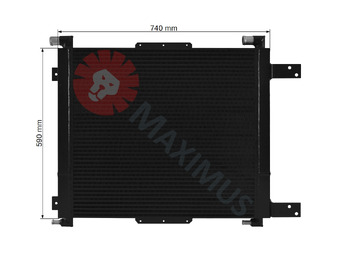 Radiador para Excavadora nuevo CASE NEW HOLLAND CASE 821G , 821F , 821G2 , 821F , NEW HOLLAND WC190C: foto 2 Radiador para Excavadora nuevo CASE NEW HOLLAND CASE 821G , 821F , 821G2 , 821F , NEW HOLLAND WC190C: foto 2