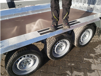 Remolque porta maquinaria Martz Maschinentransporter BUILDER XL Bau-3 3500/3 400x180x30cm Auffahrklappe Tridem (XL) 3500kg: foto 4 Remolque porta maquinaria Martz Maschinentransporter BUILDER XL Bau-3 3500/3 400x180x30cm Auffahrklappe Tridem (XL) 3500kg: foto 4