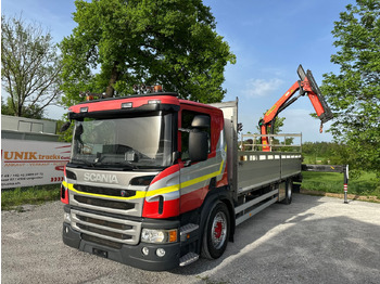 Camión caja abierta SCANIA P 410