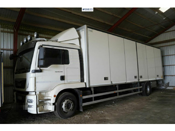 Camión caja cerrada MAN TGM 18.340