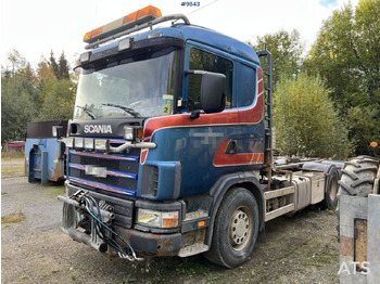 Camión multibasculante SCANIA R144
