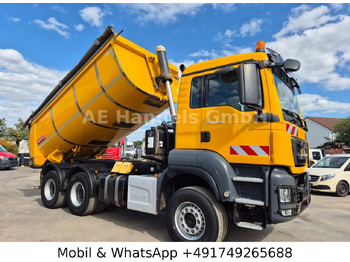 Camión portacontenedor de cadenas MAN TGS 26.510 6x4 Langendorf*Retarder/14m³/Fertiger: foto 2